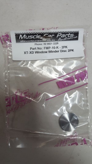 Ford Falcon XT-XD Window Winder Disc 2pk