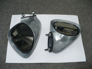 Ford Falcon XW-XY Teardrop Mirrors (Cast Metal)