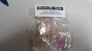 Ford Falcon XW-XY Door Mould Clip Kit