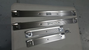 Ford Falcon XR-XY Scuff Plates With Screws
