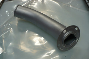 Mustang 1969 Fuel Filler Tube Gal