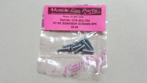 Ford Falcon XY-XC Sunvisor Screws 8Pk