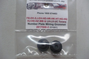 Holden FB-WB & LH-UC Number Plate Wiring Grommet 2pc