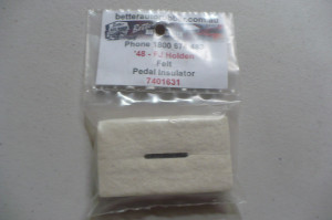 Holden FX-FJ Felt Pedal Insulator