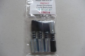 Holden Door Courtesy Light Switches 4pc