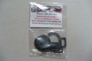 Holden HQ-HZ & Torana LC-UC Door Handle & Lock Gasket Kit