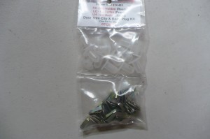 Holden FE-HG(Rear) & Torana LC-LJ(Front) & LH-UC(Front) Door Trim Clip & Body Plug Kit