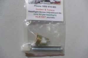 Holden & Torana Headlight Screw Adjustment Kit