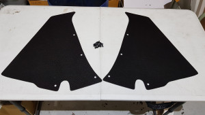 Holden FB-EK Black Embossed Board Kick Panels