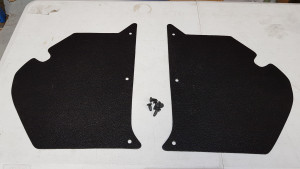 Holden HK-HT-HG Black Embossed Board Kick Panels