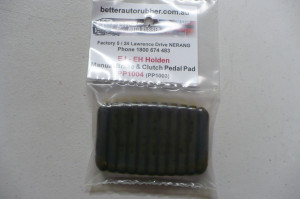 Holden EJ-EH Manual Brake or Clutch Pedal Pad