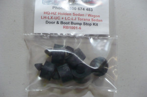 Holden HQ-HZ Sedan / Wagon & Torana LC-UC Sedan Door or Boot Bump Stop Kit