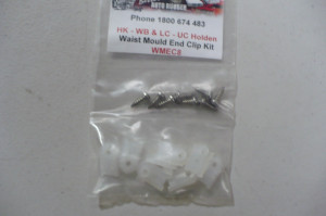Holden HK-WB & Torana LC-UC Waist Mould End Clip Kit