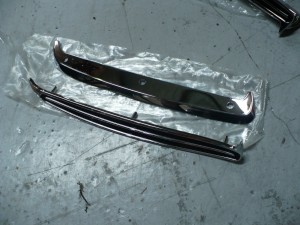 Mustang 68 Quarter Moulding Chrome (4pc)