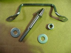 Mustang 64-65-66 Hood Latch Safety Pin Catch