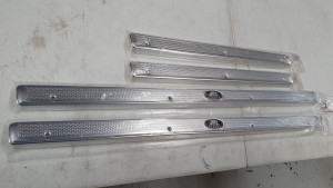 Chevrolet 1955-1957 4 Door Scuff Plate Set 4PC 