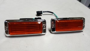 Mazda RX3 808 Front Guard Blinkers / Indicators Amber 