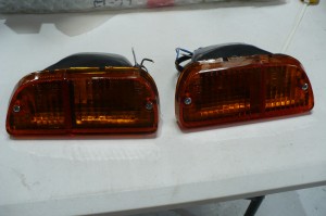 Mazda RX3 Park Lamp Complete Unit Orange(Pair)