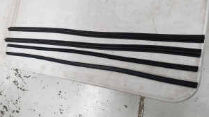 Mazda RX3 Coupe Door Weatherstrip / Door Belt 4pc Set