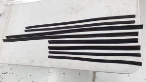 Mazda RX3 Sedan Door Weatherstrip / Door Belt 8pc Set