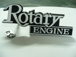 Mazda RX3 RX4 Rotary Engine Grille Badge RX2 12A 13B