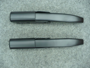 Datsun 1200 Ute Tailgate Handles Black (Pair)