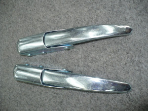 Datsun 1200 Ute Tailgate Handles Zinc (Pair)