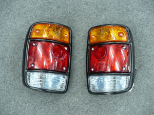 Datsun 1200 Ute Tail Lamps (Black Trim)
