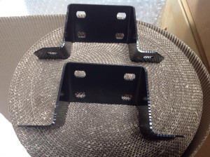 Datsun 1600 Rear Bumper Bar Brackets (Pair)