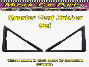 Datsun 620 Quarter Vent Window Rubber / Seal Set