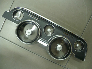 Mustang 68 Right Hand Drive Instrument Cluster Bezel