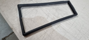 Left Hand Vent Window Rubber / Seal To Suit Early Toyota Landcruiser BJ40-FJ45 
