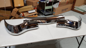 Chevrolet Bel Air 1956 Front Bumper Bar (3pc)