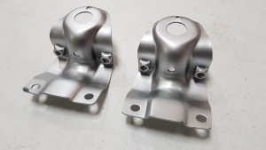 Chevrolet 1957 Upper Cowl to Fender Bracket Pair