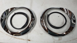 Chevrolet 1955 HeadLamp Bezels (Pair)