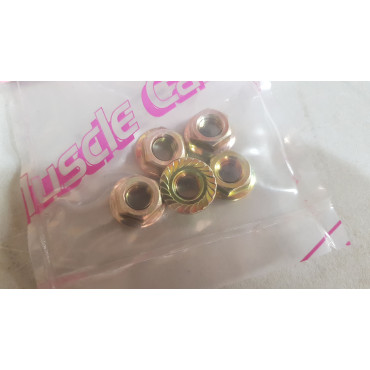 Whizlock / Serrated Flange Nut 5/16 UNC Thread 5 Pack